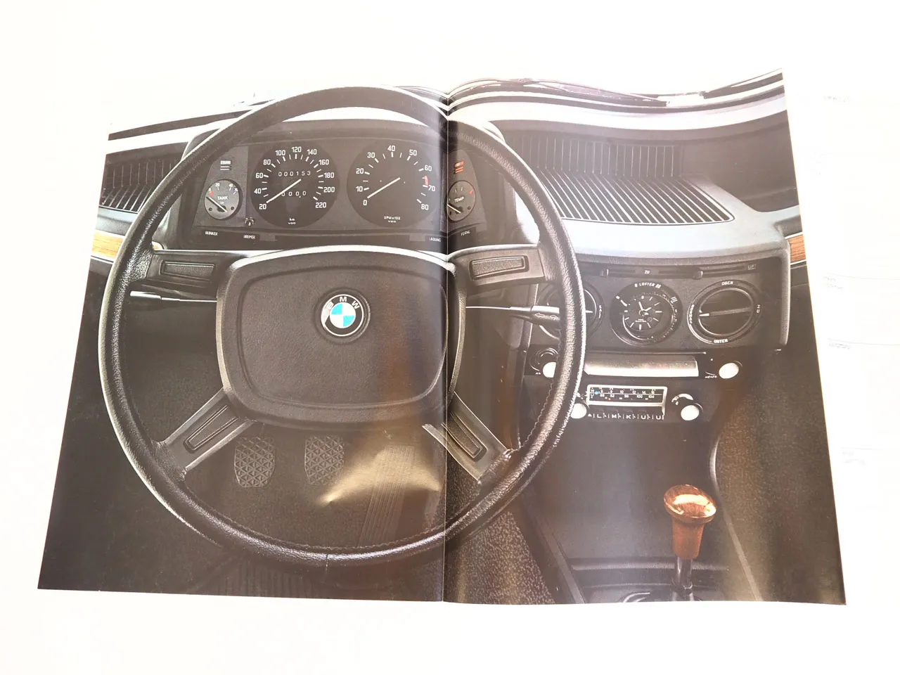 BMW 520 520i 525 E12 PKW Technische Daten Prospekt 1974