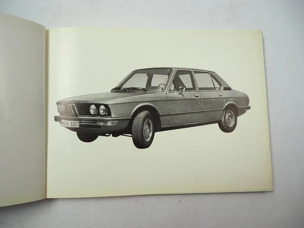 BMW 520 525 E12 Betriebsanleitung Bedienungsanleitung 1974