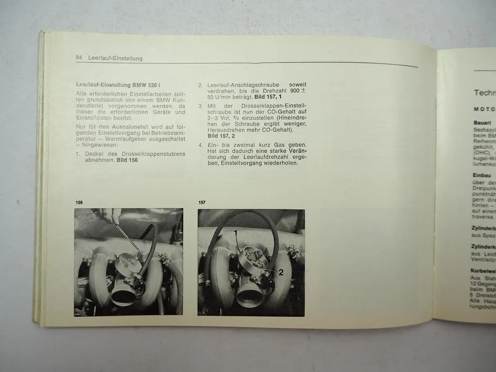 BMW 520 525 E12 Betriebsanleitung Bedienungsanleitung 1974