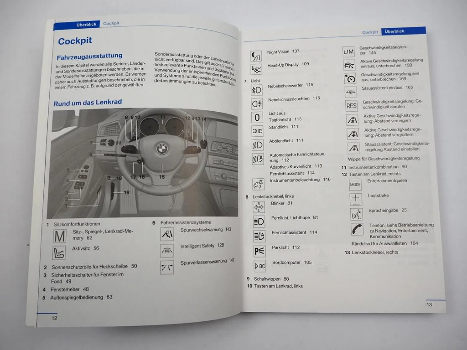 BMW 5er touring F11 520 - 535 550i M550 xDrive Betriebsanleitung Bedienung 2016