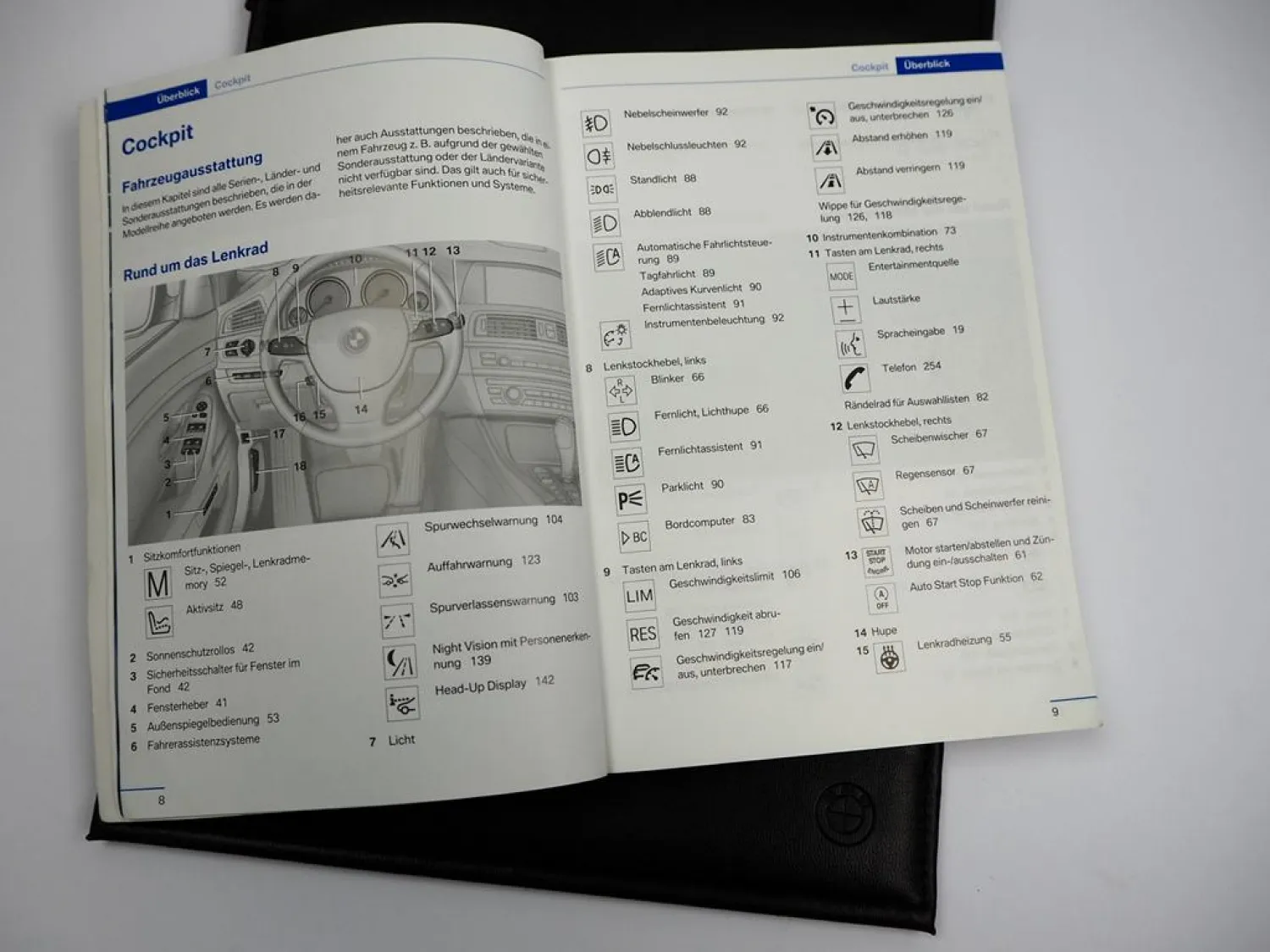 BMW 5er Touring F11 Betriebsanleitung Bedienungsanleitung 2012 Bordmappe Deutsch