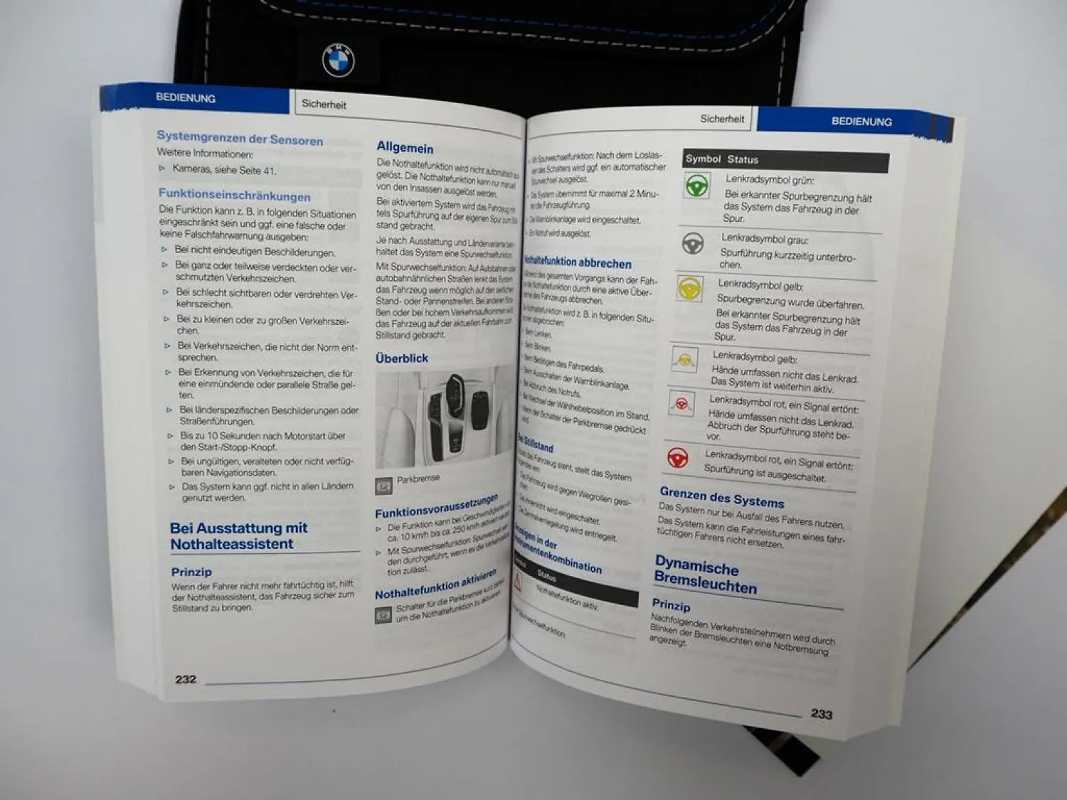 BMW 6er Gran Turismo GT G32 Betriebsanleitung Bedienung 6/2021 Bordmappe Deutsch