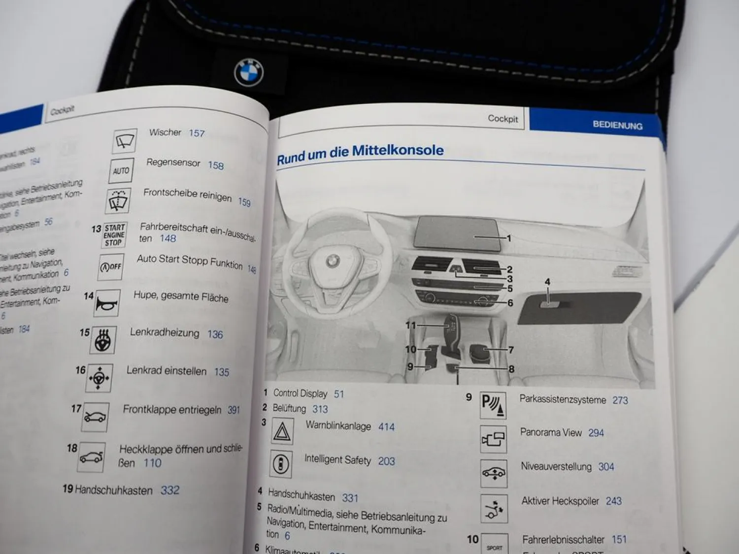 BMW 6er Gran Turismo GT G32 Betriebsanleitung Bedienung 6/2021 Bordmappe Deutsch