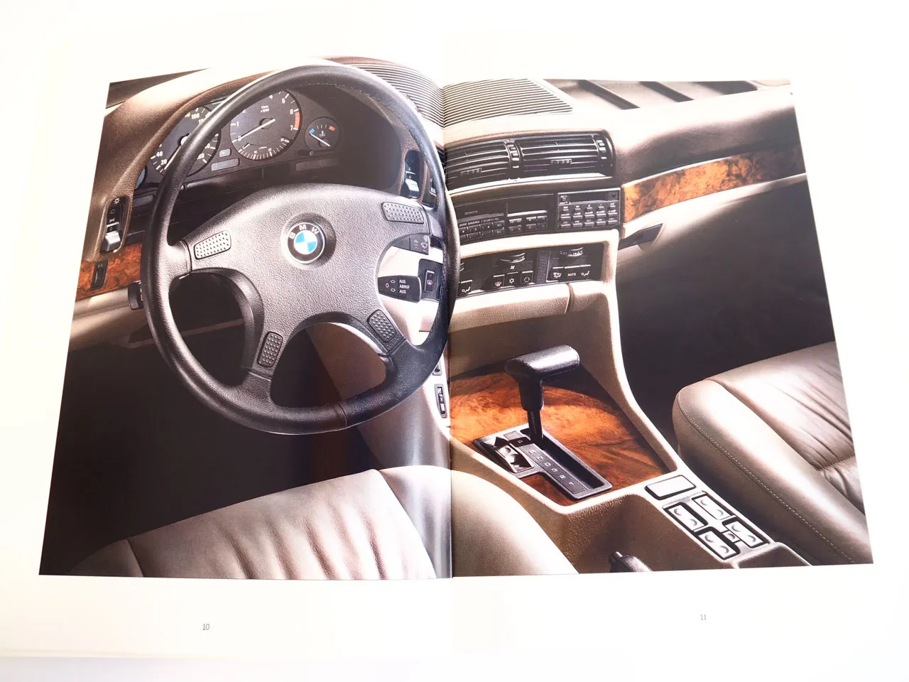 BMW 7er Reihe 730i 735i 735iL E32 Technische Daten Prospekt 1991