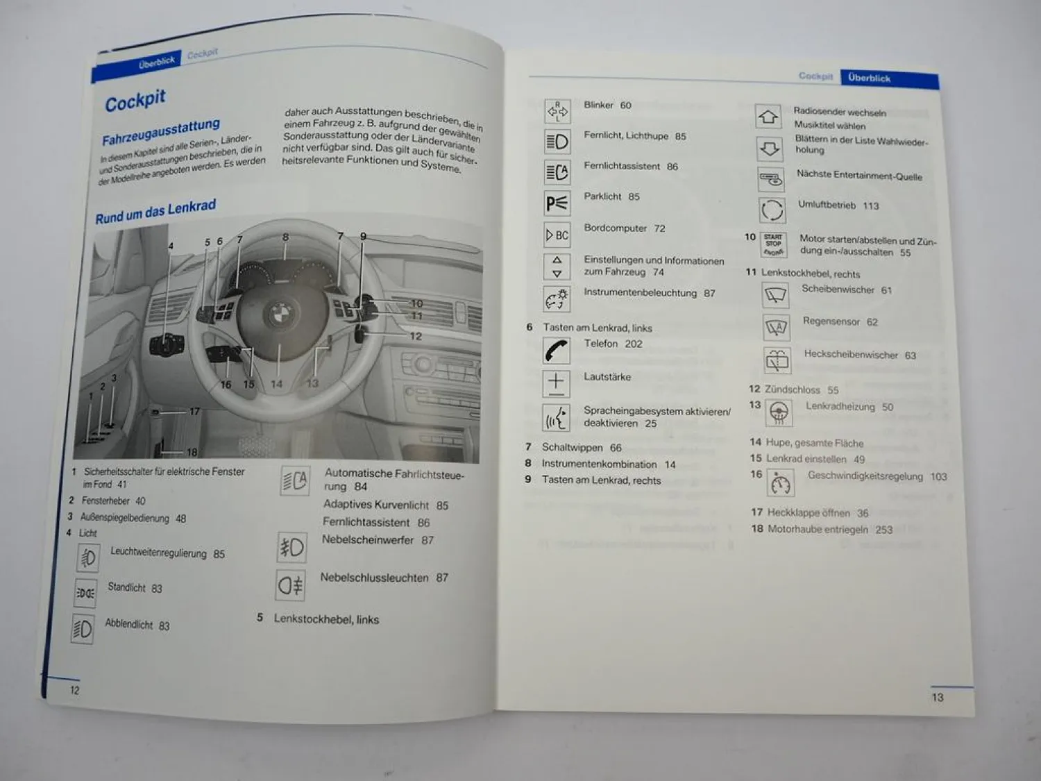 BMW X1 E84 Betriebsanleitung Bedienungsanleitung 6/2014 Bordbuch deutsch