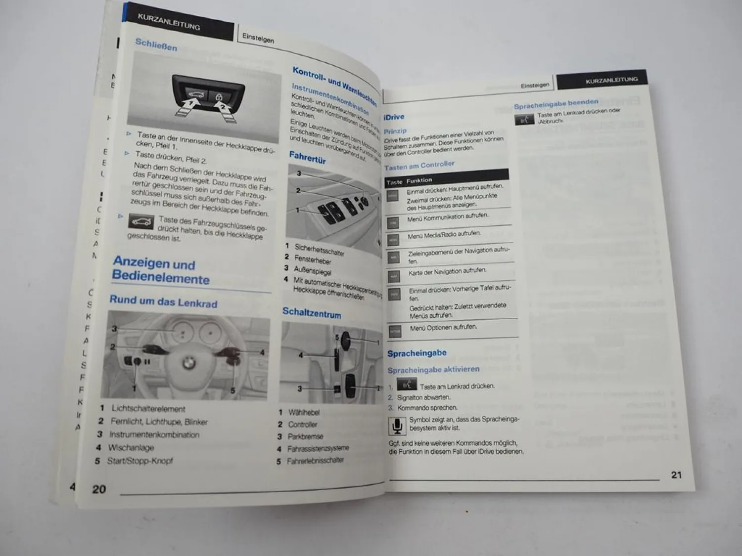 BMW X1 F48 Betriebsanleitung Bedienungsanleitung 6/2020 Bordbuch deutsch