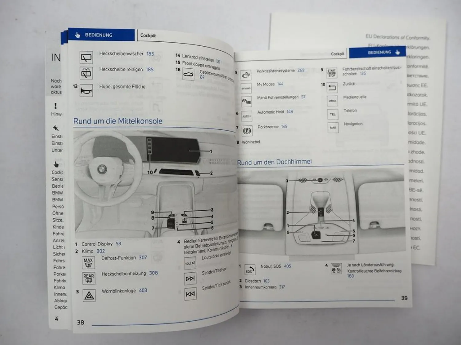 BMW X1 U11 Betriebsanleitung Bedienungsanleitung 10/2023 Bordmappe