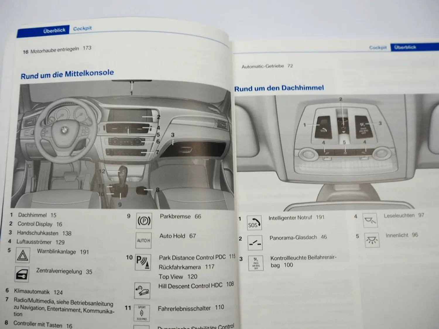 BMW X3 F25 Betriebsanleitung Bedienungsanleitung 6/2013 Bordbuch deutsch