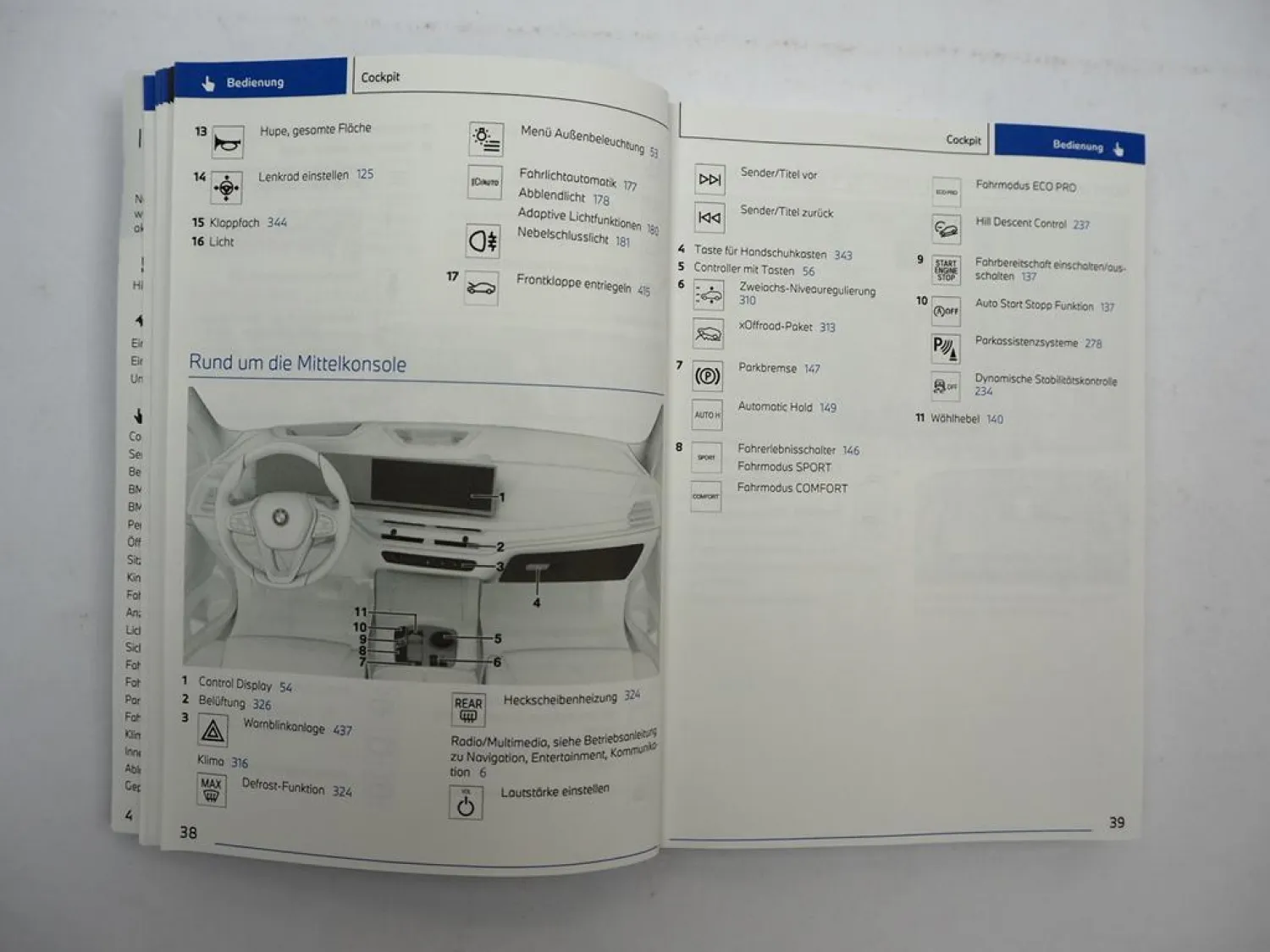 BMW X5 G05 Betriebsanleitung Bedienung 2025 Bordbuch Deutsch