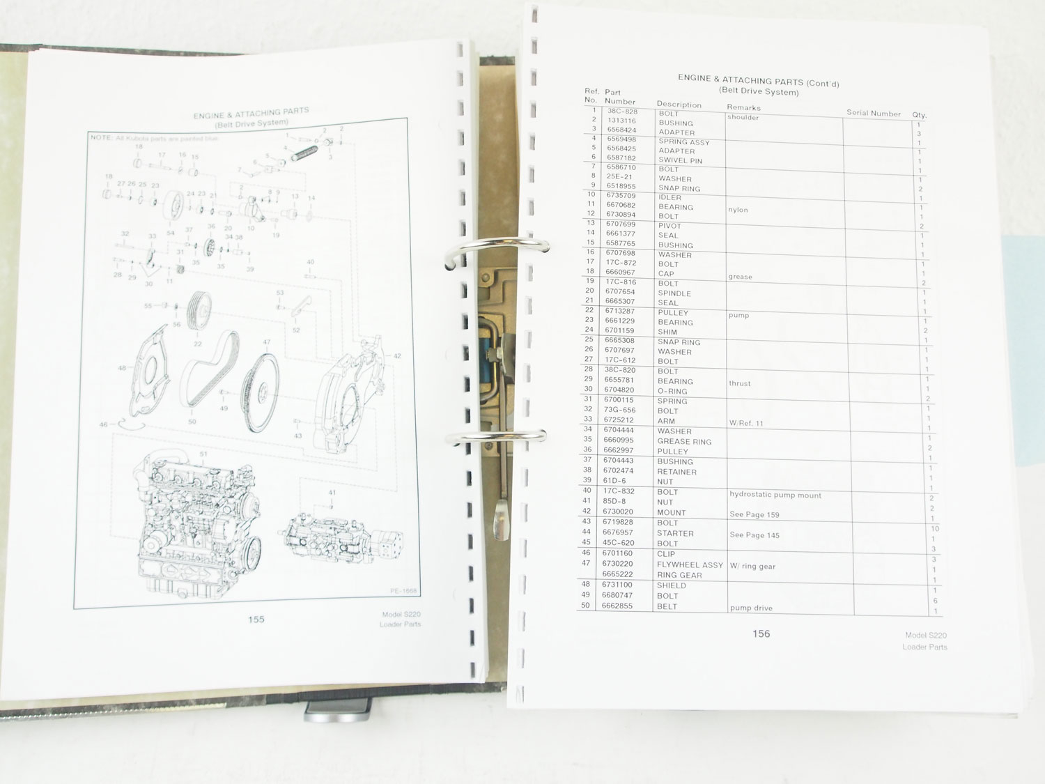 Bobcat S220 Loader Service Workshop and Parts Manual Wiring Schematics