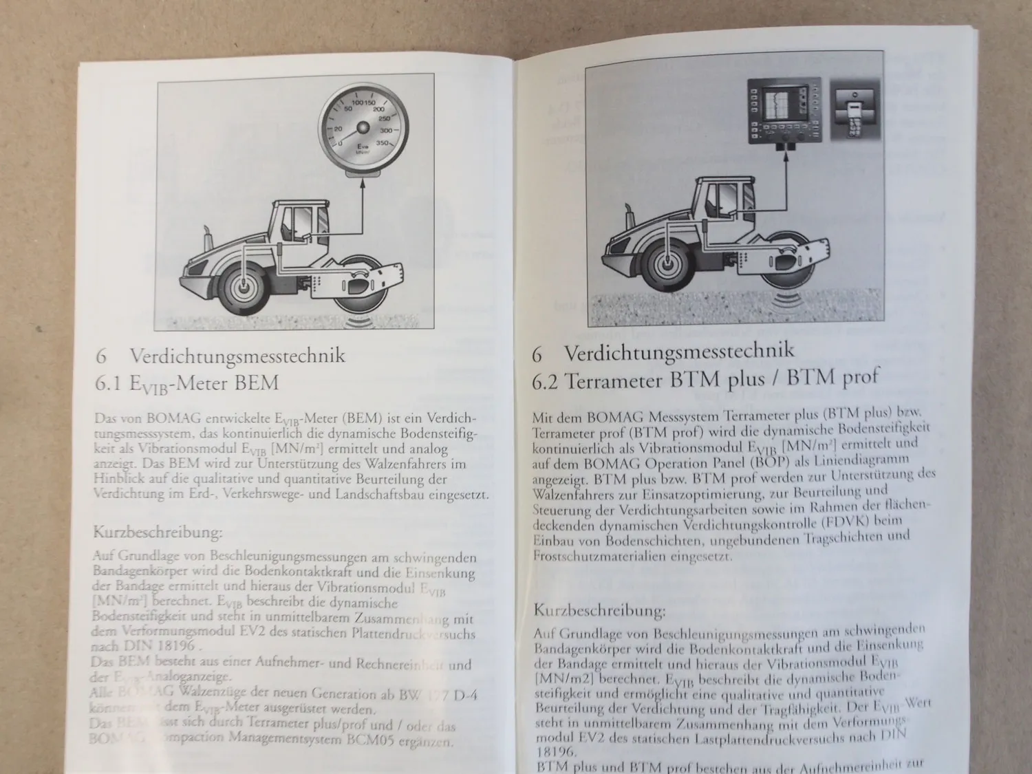 Bomag Erdbau Deponiebau Compact Produktübersicht und Daten Walzen Stampfer