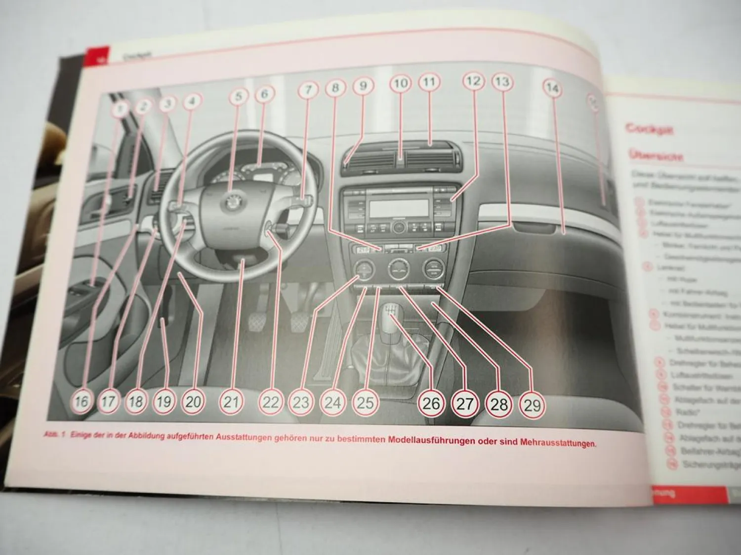 Bordbuch Skoda Octavia 2 1Z Betriebsanleitung 10/2004 Bedienungsanleitung