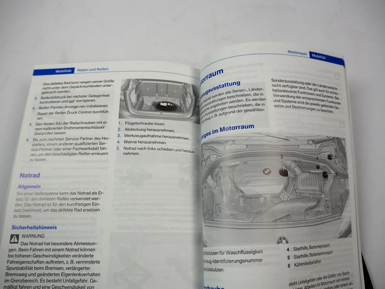 Bordmappe BMW 2er Active Tourer F45 Betriebsanleitung Bedienungsanleitung 10/2016