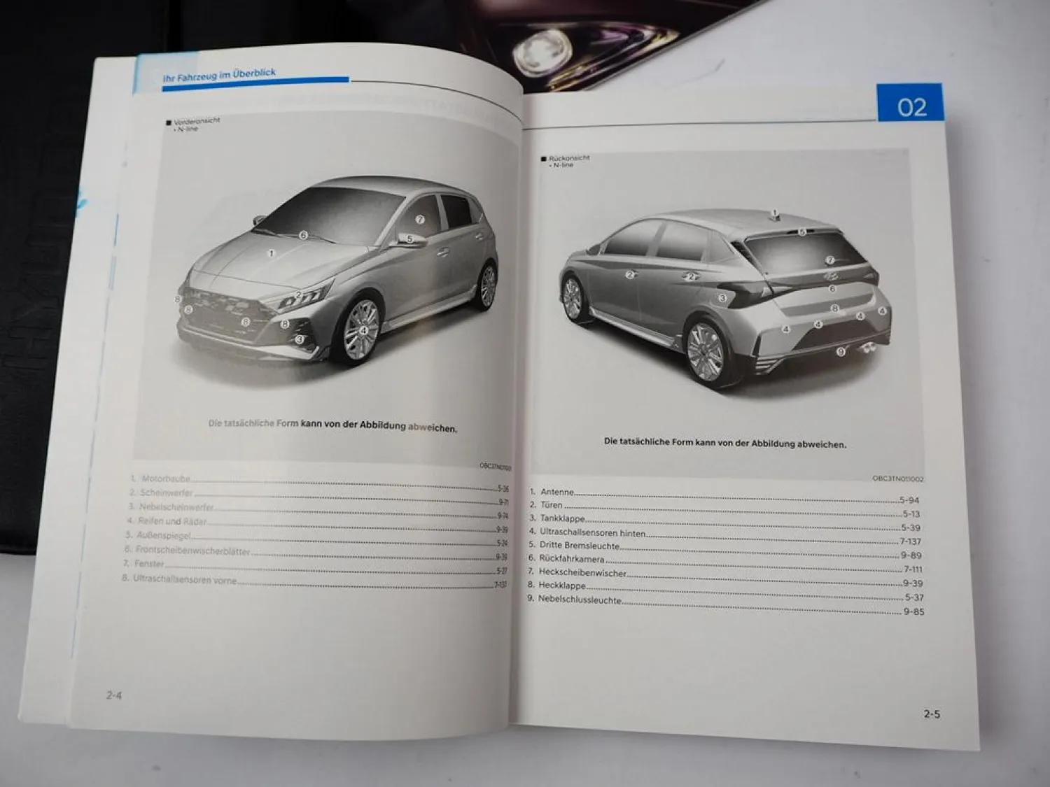 Bordmappe Hyundai Bayon Betriebsanleitung 2023 Bedienungsanleitung