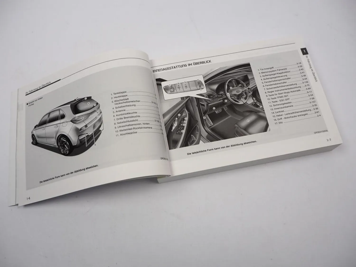 Bordmappe Hyundai i30 i30N Betriebsanleitung 2026 Bedienungsanleitung Deutsch