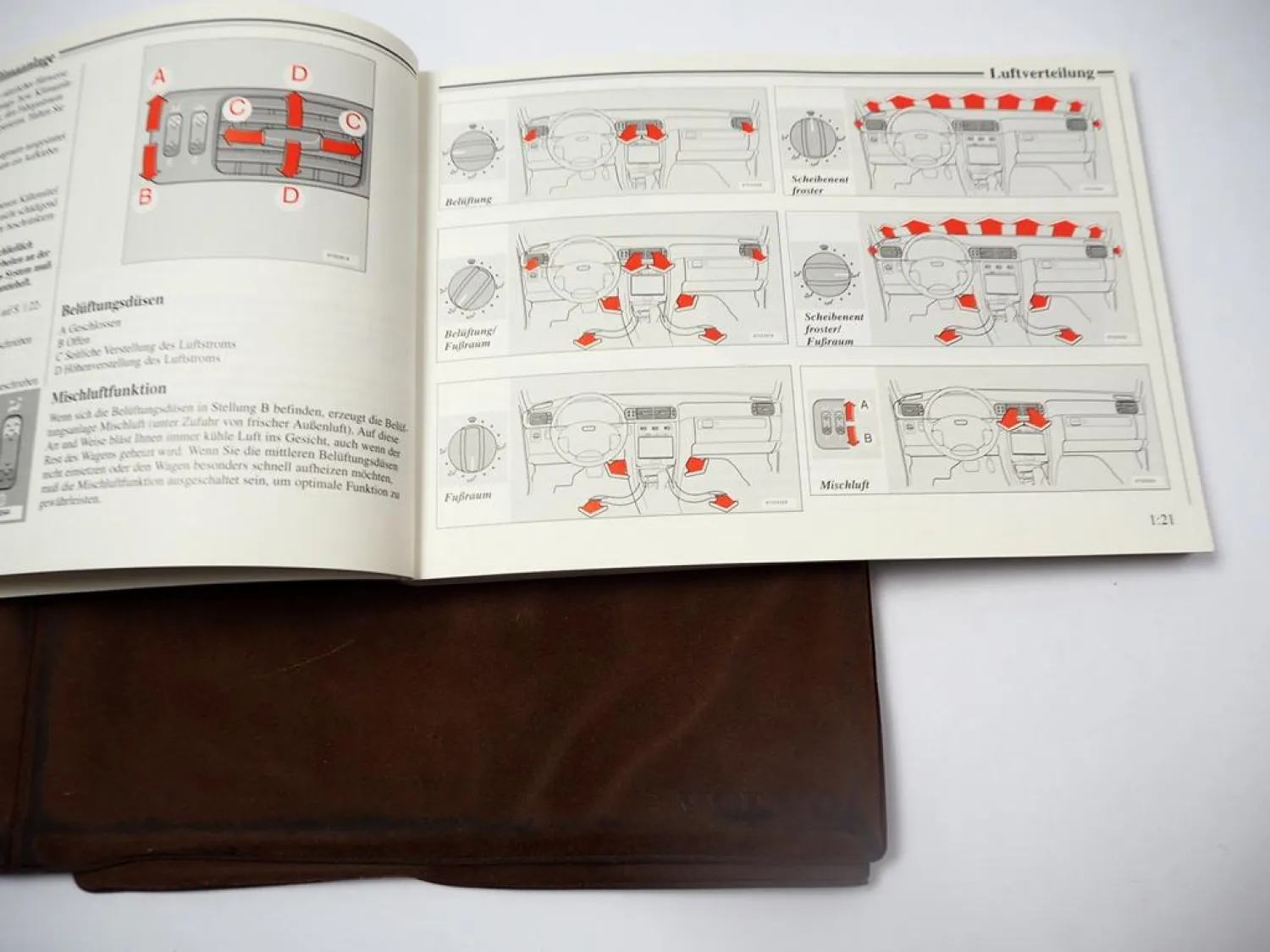 Bordmappe Volvo S70 V70 V70CX AWD 2000 Betriebsanleitung Bedienungsanleitung