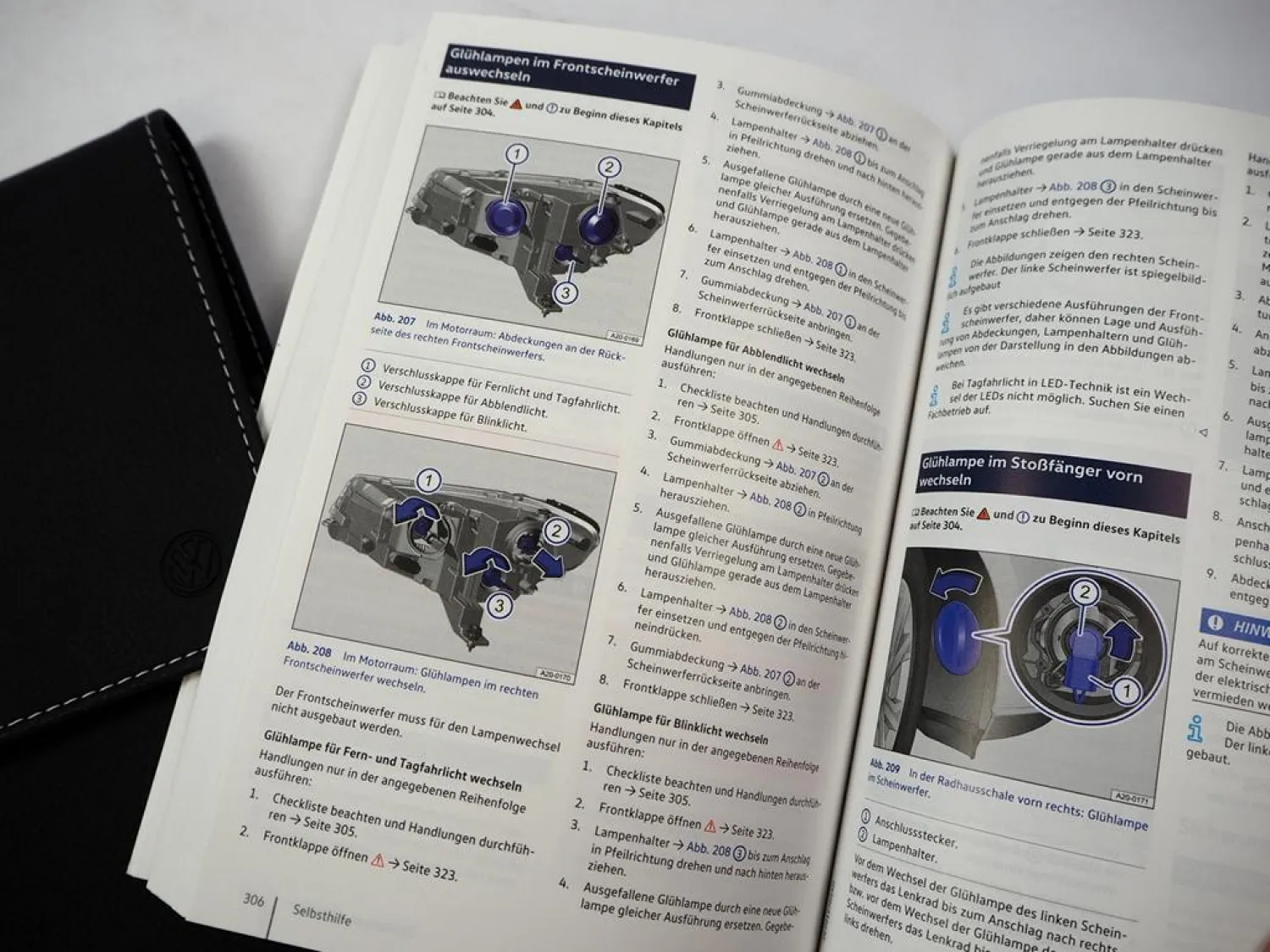 Bordmappe VW Caddy 5 SB Maxi California Betriebsanleitung 11/2021 Bedienung