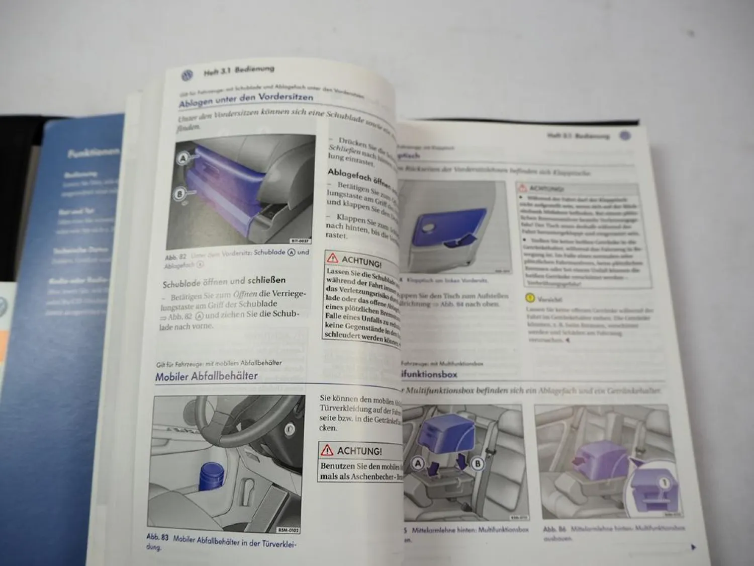 Bordmappe VW Golf Plus 6 & Cross Golf Betriebsanleitung Bedienung 5/2008 Deutsch