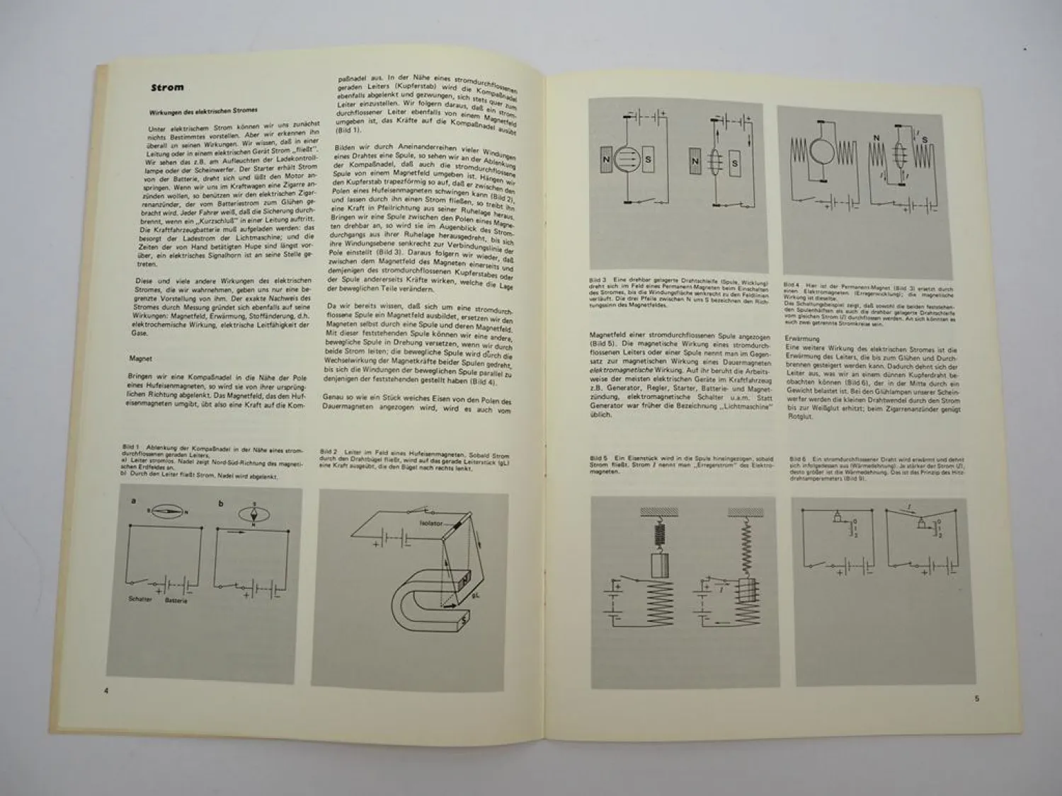 Bosch Technische Unterrichtung Elektrotechnik 1973 Schulungshandbuch