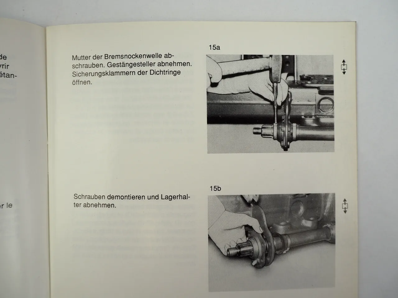 BPW Anhängerachse Baureihe H S-Nockenbremse SN 420 Werkstatthandbuch