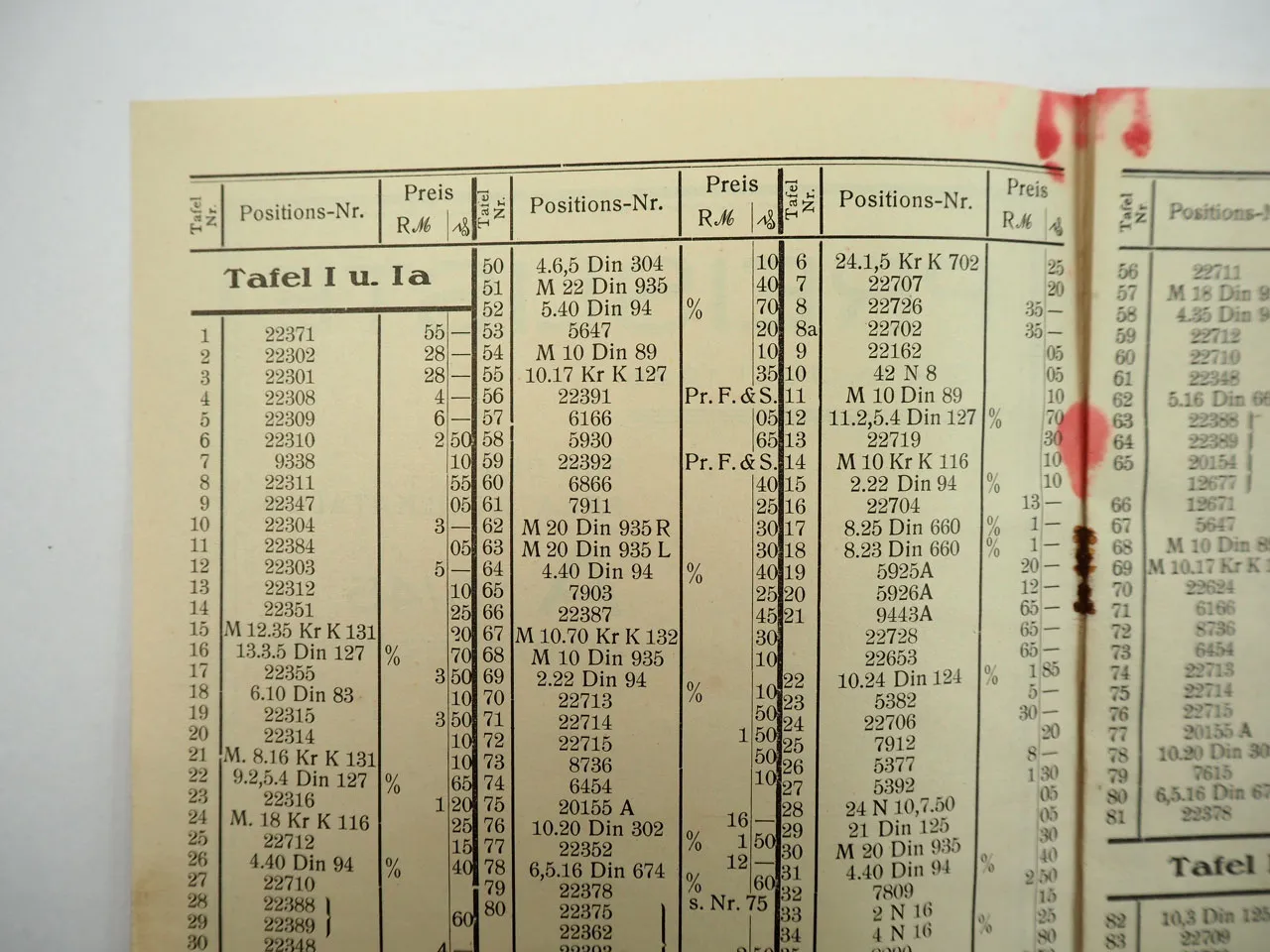 Brennabor AL AK 10/45 PS Motorwagen Ersatzteilliste Preisliste 1928