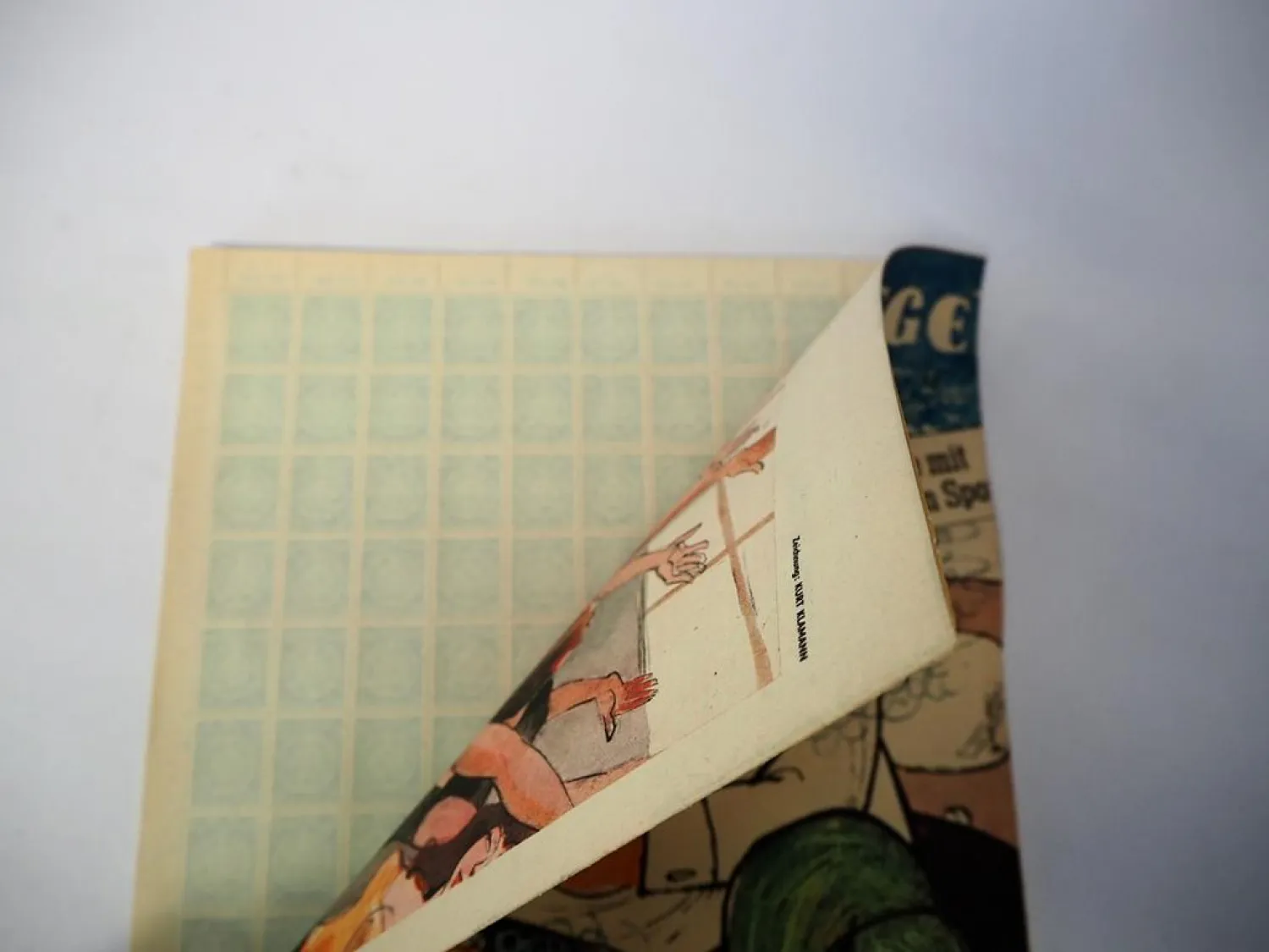 Briefmarken 50x Bogen Dienstmarken zu 10 Pf. 500 DM neue Zähnung DDR