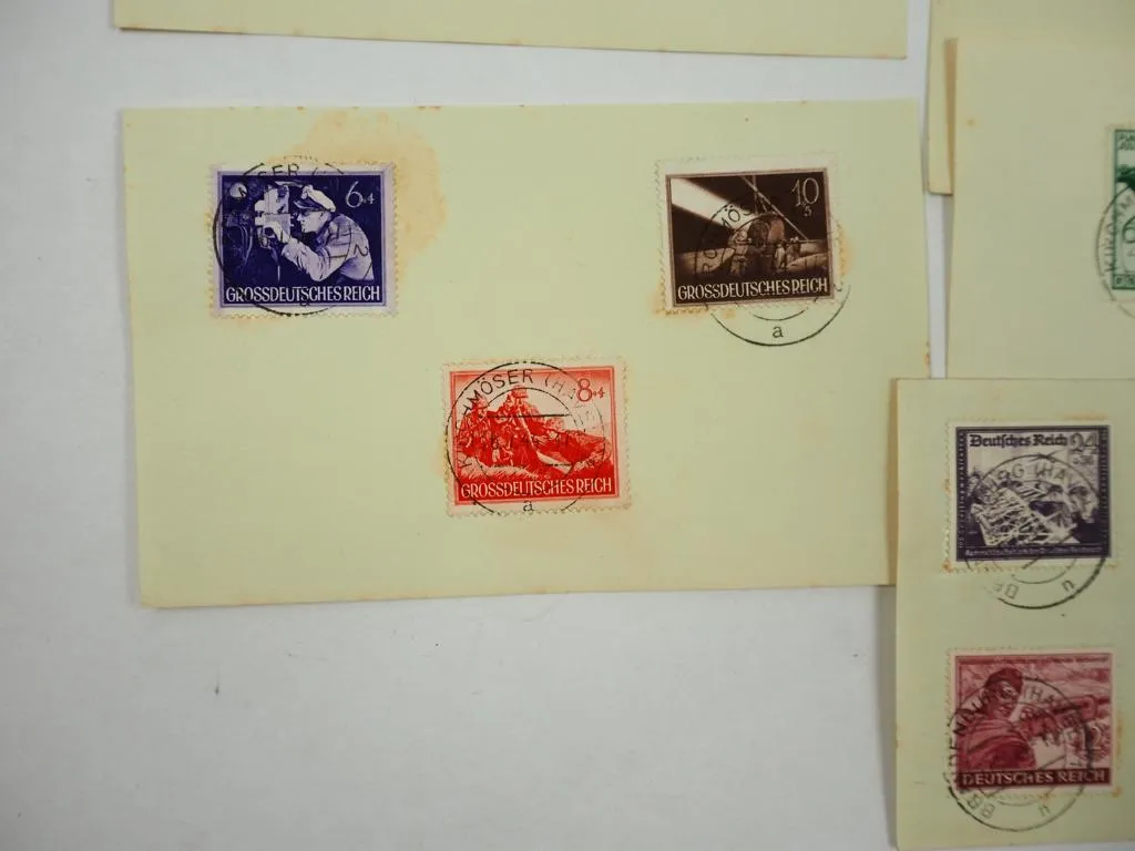 Briefmarken Deutsches Reich gestempelt 7833