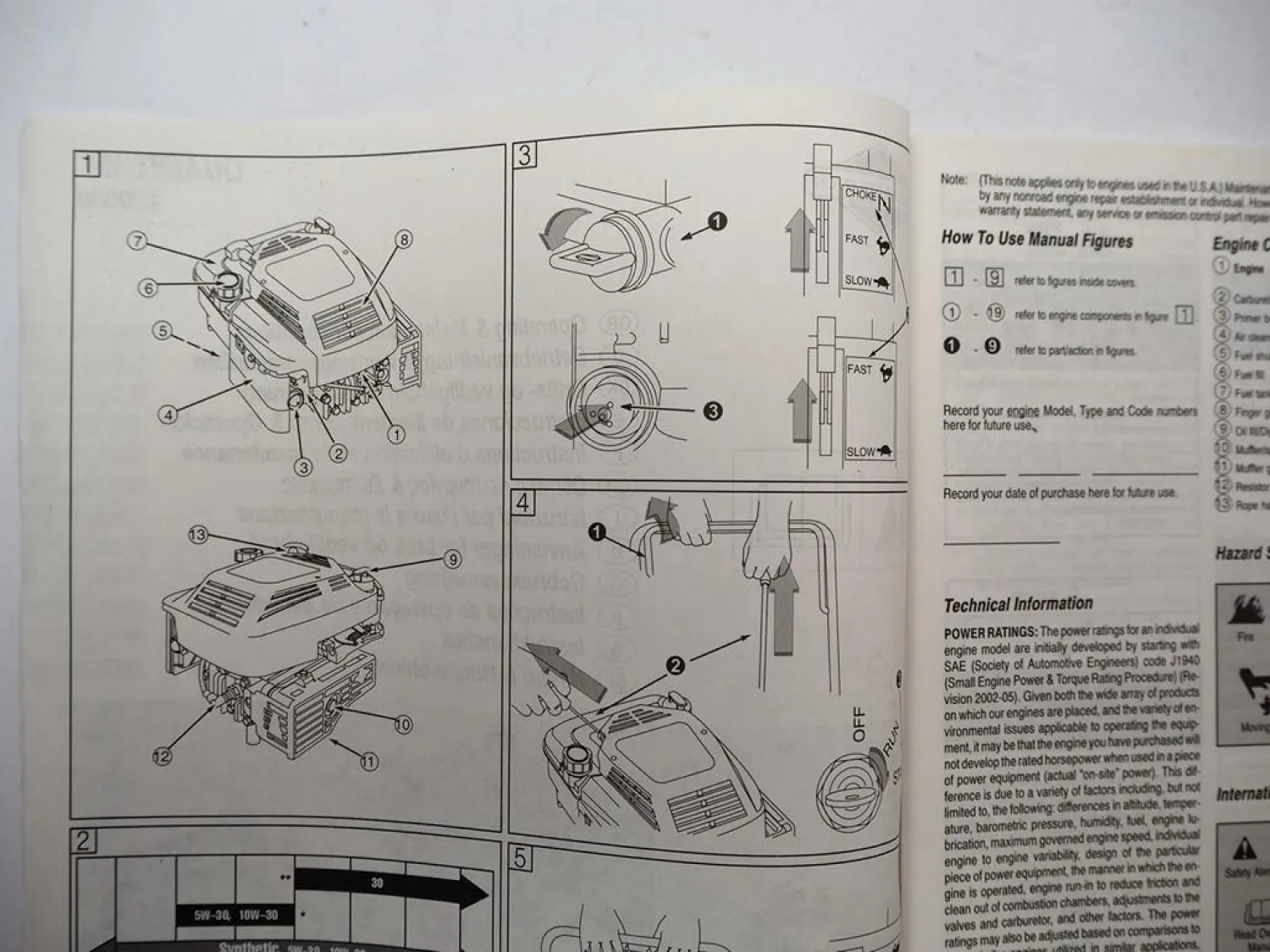 Briggs & Stratton 120000 Quantum Motor Betriebsanleitung Operating 07/2005
