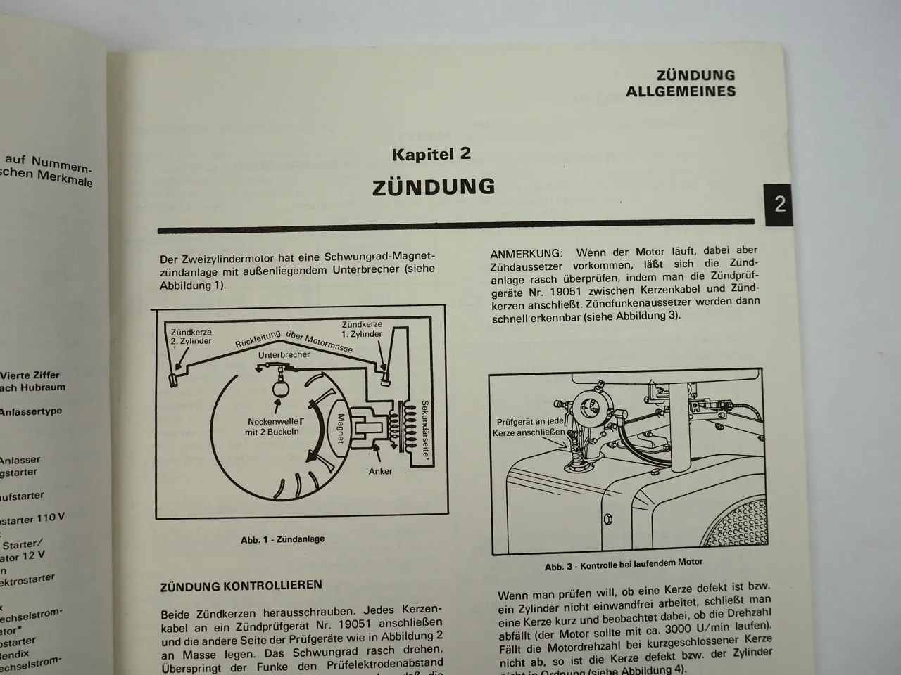 Briggs & Stratton 2 Zylinder Motoren Reparaturhandbuch Werkstatthandbuch 1978