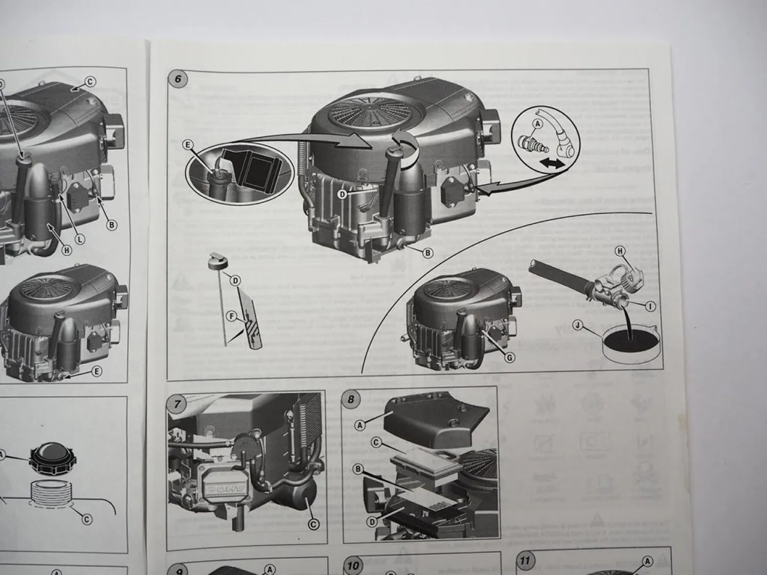 Briggs & Stratton 400000 440000 490000 Motor Betriebsanleitung Operating 2009