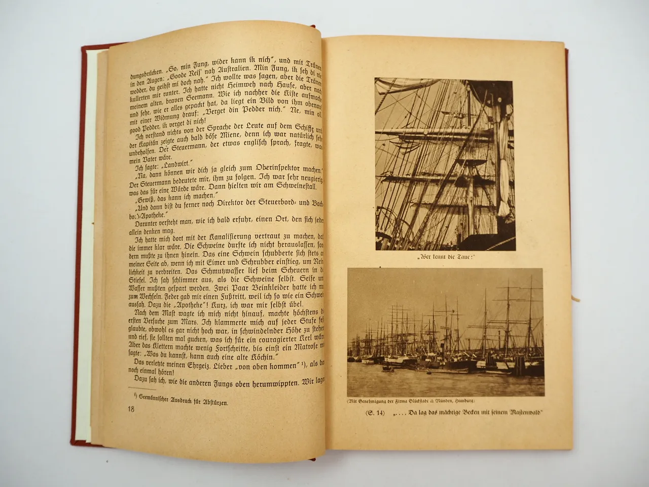 Buch Seeteufel Felix Graf von Luckner mit Widmung 1943 Halle Saale neu gebunden