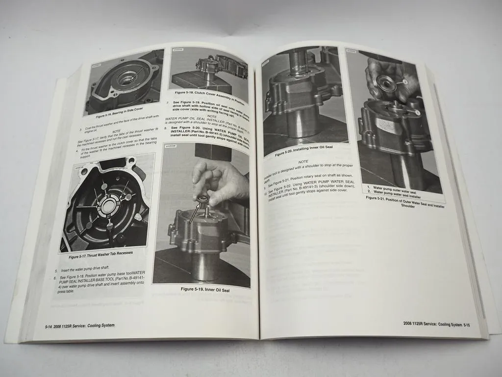 Buell 1125 R HL 2008 Service Manual Reparaturhandbuch