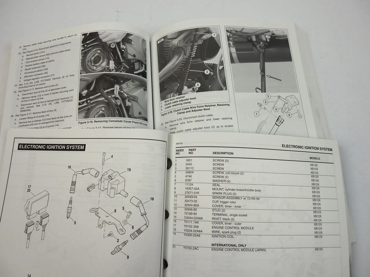 Buell XB12X Ulysses DX 2006 Service Manual and Parts List Catalog