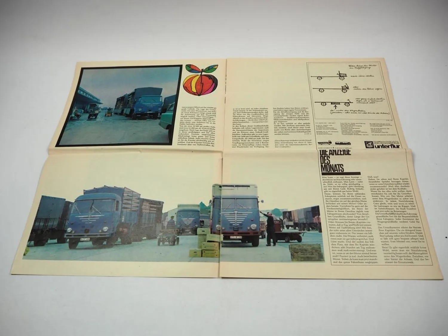 Büssing im Bild IAA ´65 LKW Commodore U Omnibusse Zeitschrift 03/1965