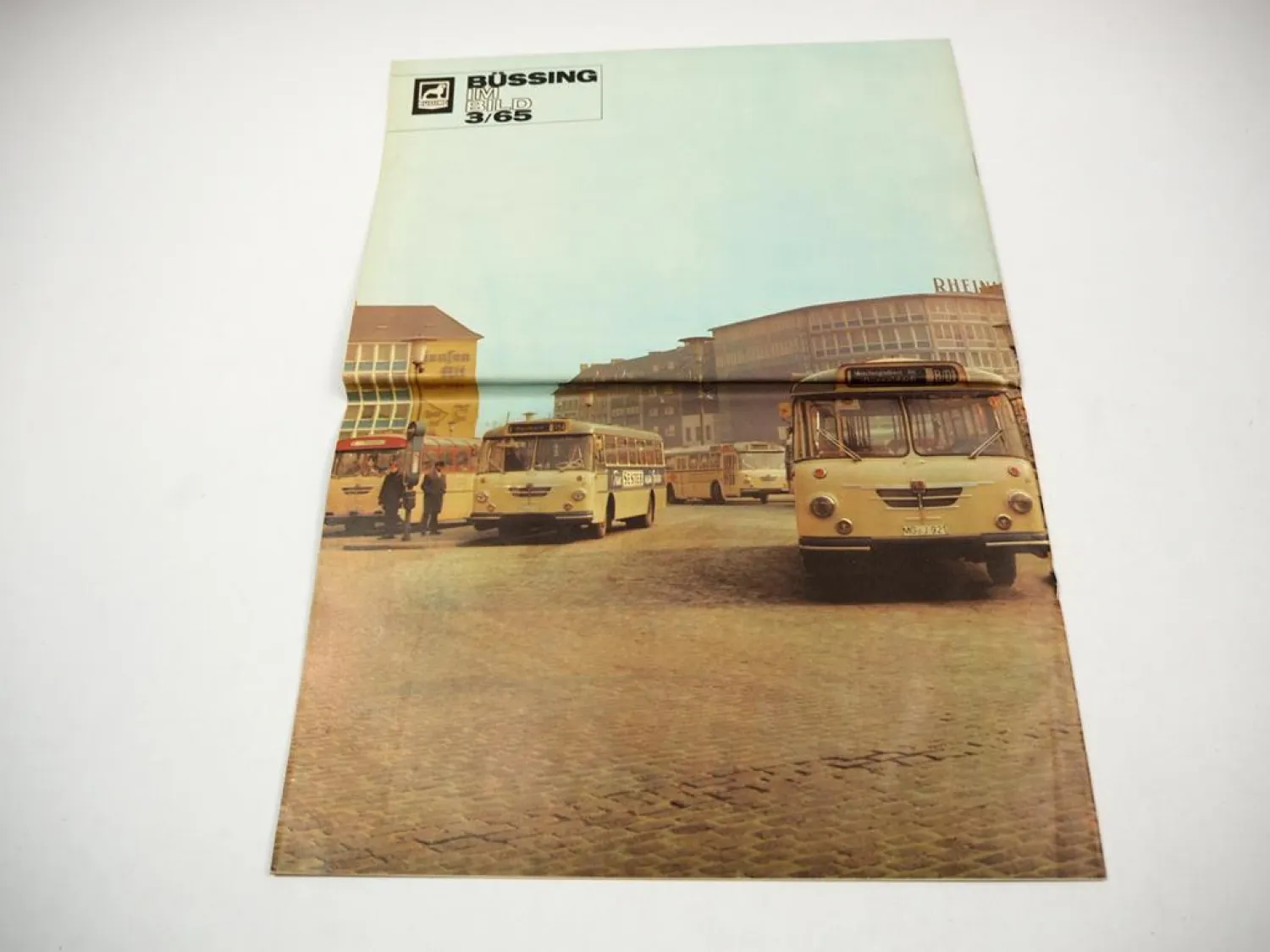 Büssing im Bild IAA ´65 LKW Commodore U Omnibusse Zeitschrift 03/1965