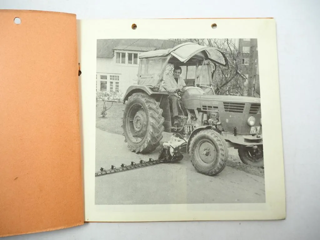 Busatis BM1124 Mähwerk für Deutz Schlepper Betriebsanleitung Ersatzteilliste