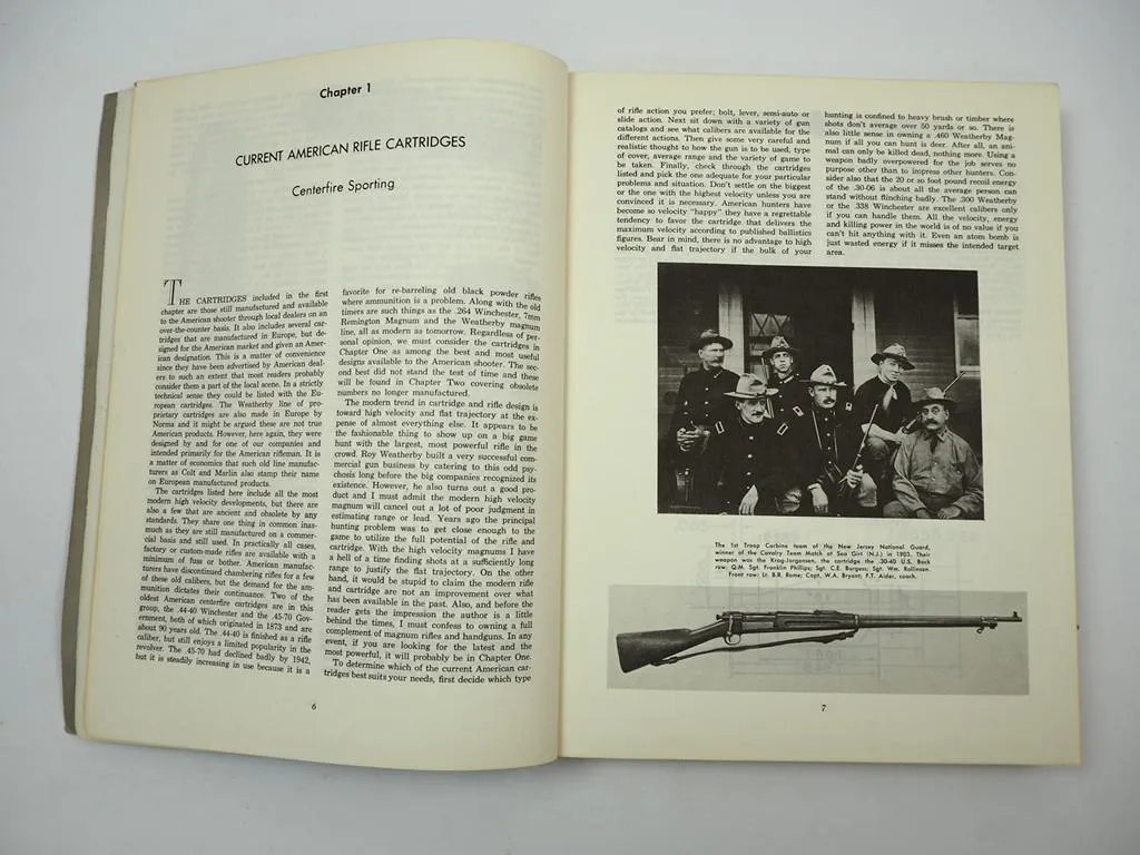 Cartridges Of The World - Data of rifle pistol shotgun cartridges 1965 Frank C. Barnes