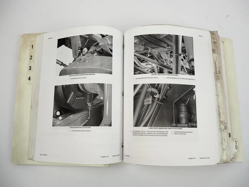 Case 2166 2188 2365 2366 2388 Axial Flow Mähdrescher Werkstatthandbuch