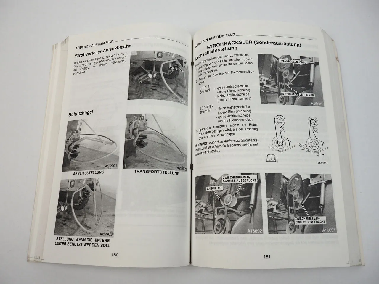 Case 2166 Axial Flow Mähdrescher Betriebsanleitung 02/1996