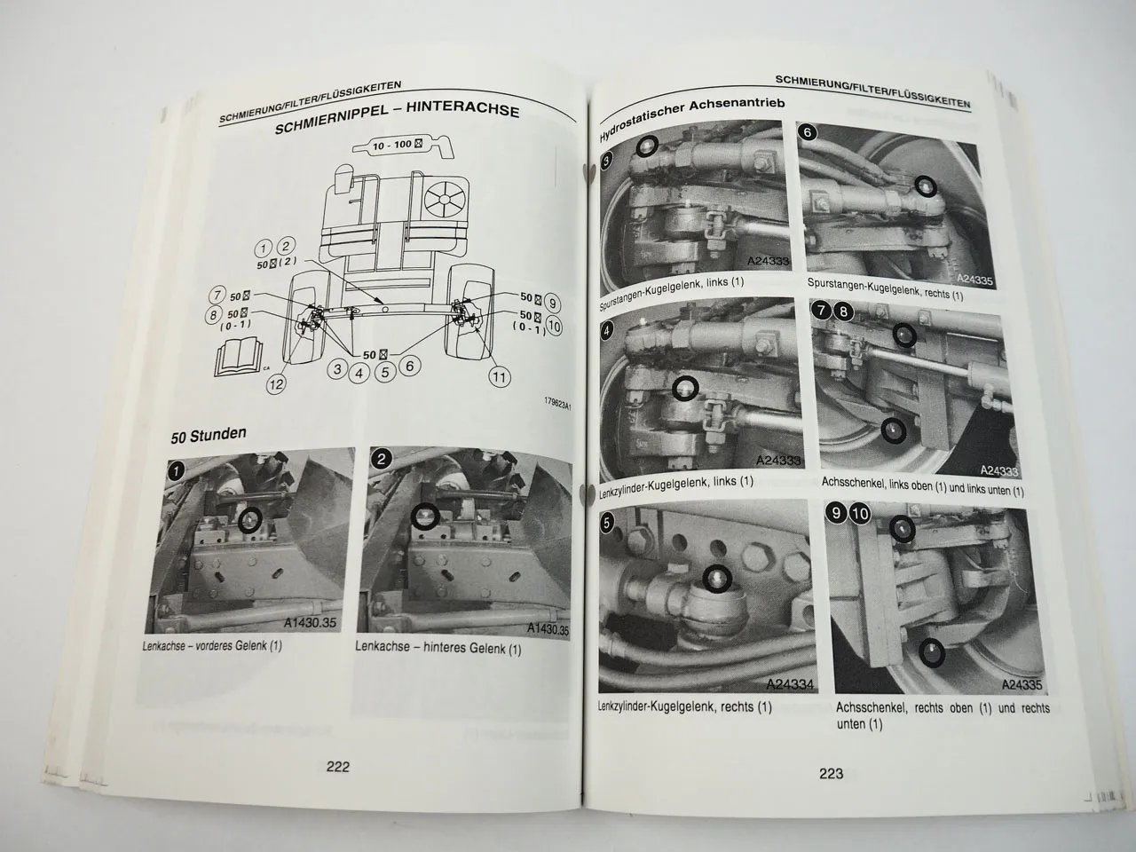 Case 2166 Axial Flow Mähdrescher Betriebsanleitung 1996