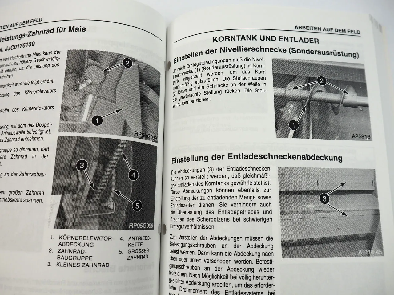 Case 2166 Axial Flow Mähdrescher Betriebsanleitung 1996