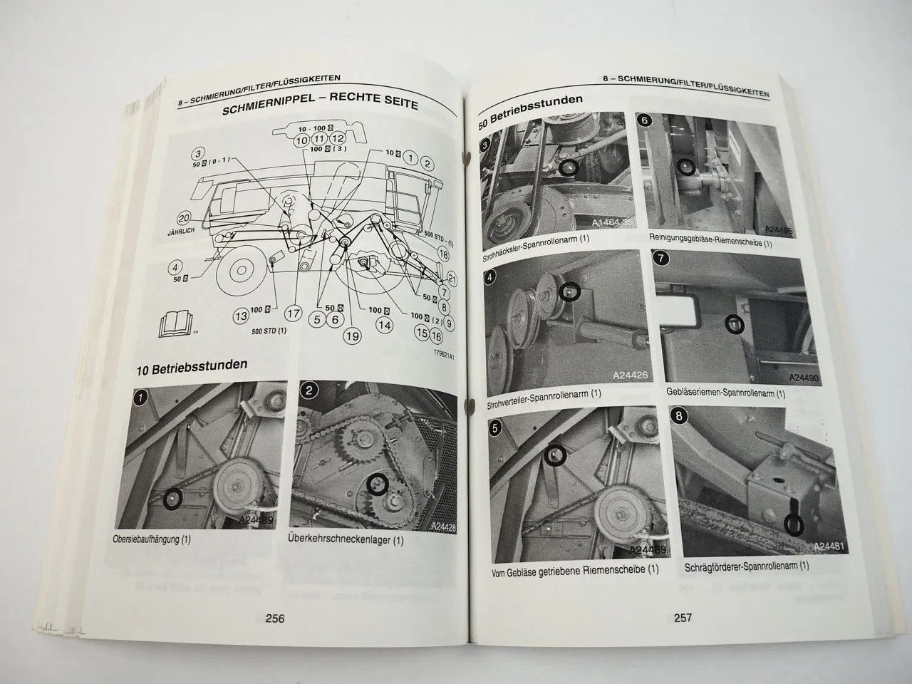 Case 2388 Axial Flow Mähdrescher Betriebsanleitung 1998