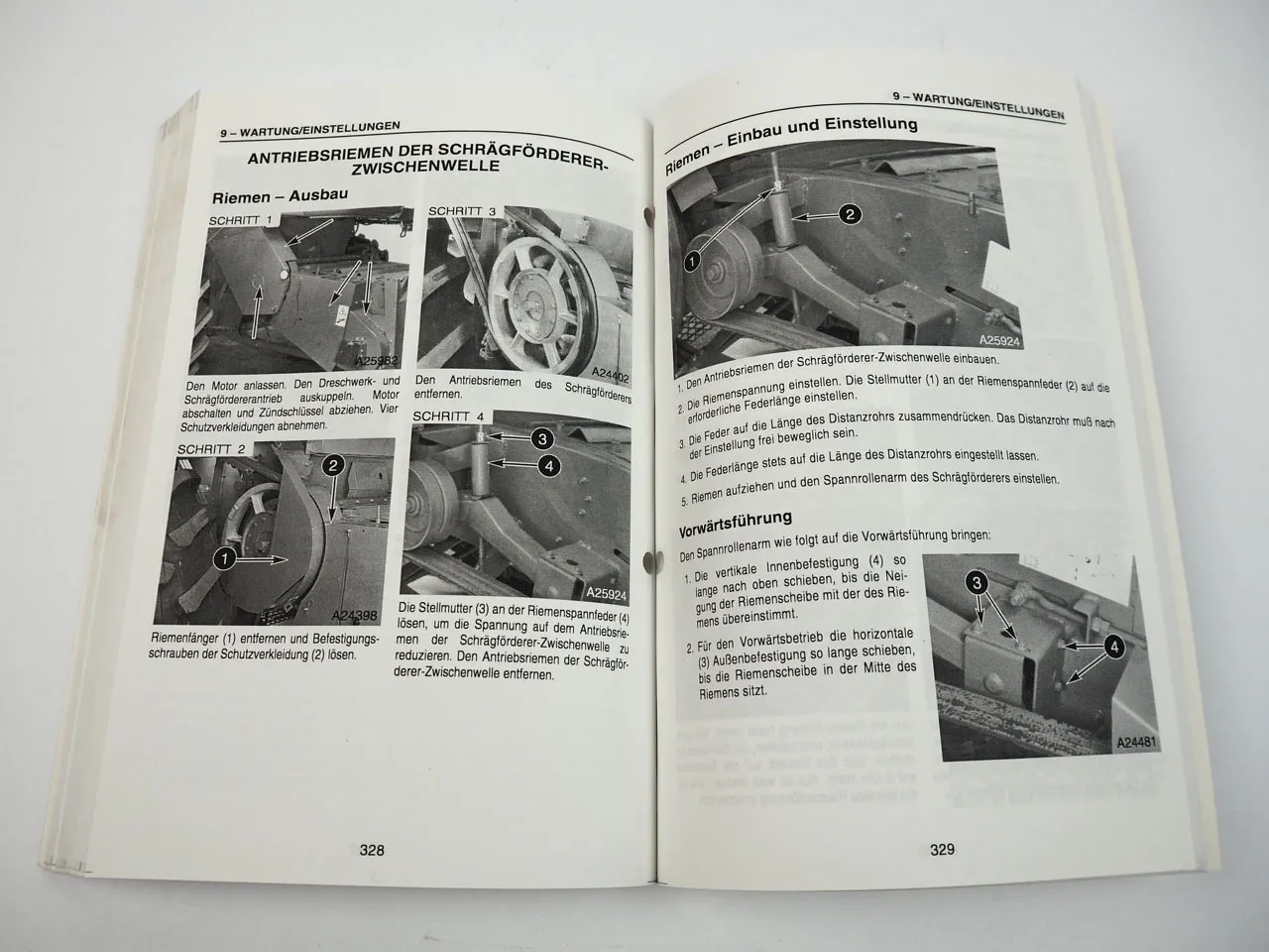 Case 2388 Axial Flow Mähdrescher Betriebsanleitung 1998
