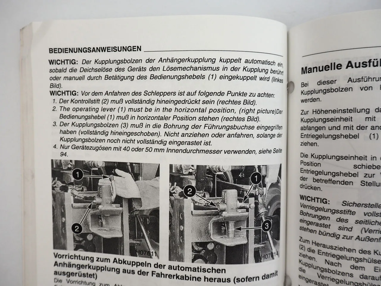 Case 3200 3210 3220 3230 4210 4220 4230 4240 Schlepper Betriebsanleitung 10/1996