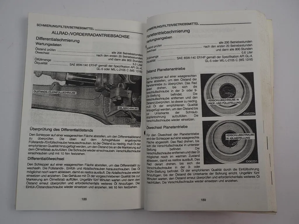 Case 3210 3220 3230 4210 4220 4230 4240 Allrad Schlepper Betriebsanleitung 1994