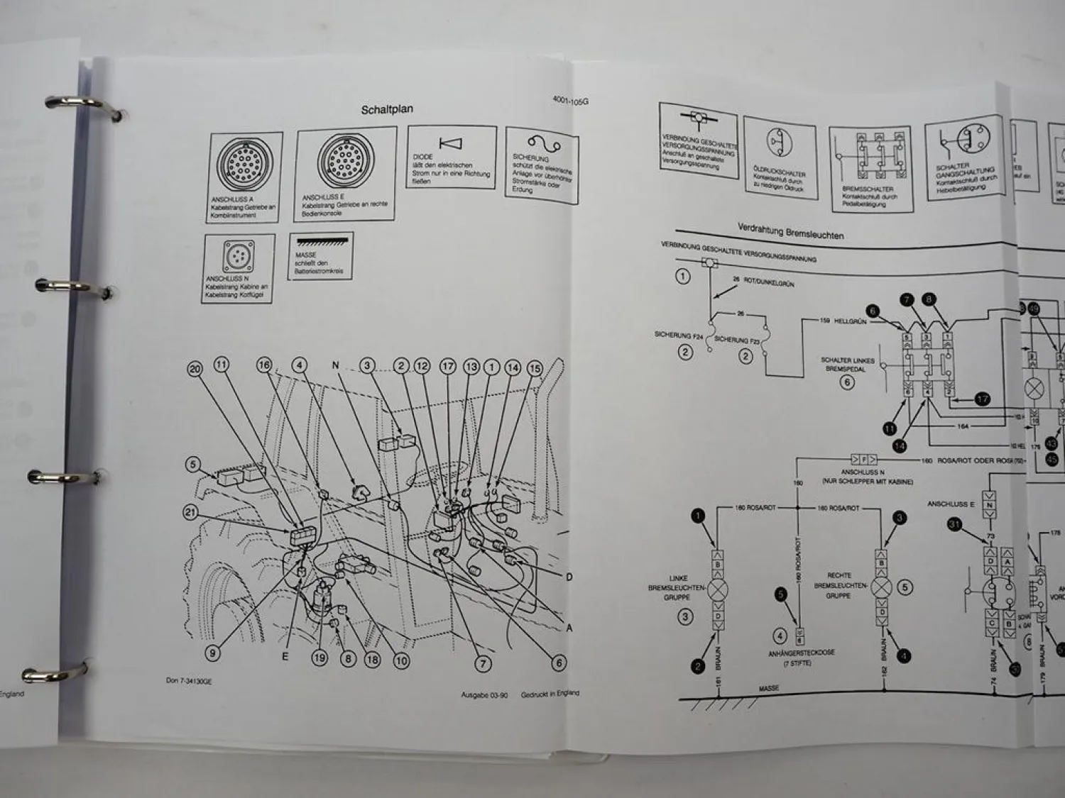 Case 5120 5130 5140 5150 Fehlersuche Elektrik & Hydraulik 1990 Werkstatthandbuch