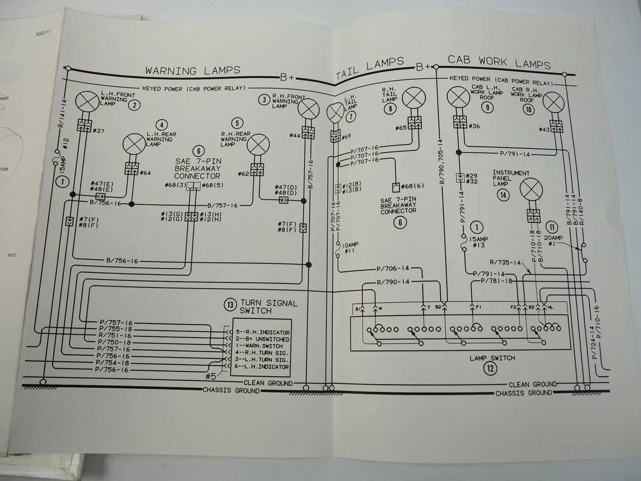 Case 7110 7120 7130 7140 7210 7220 7230 7240 7250 Electrical Hydraulic Schematic