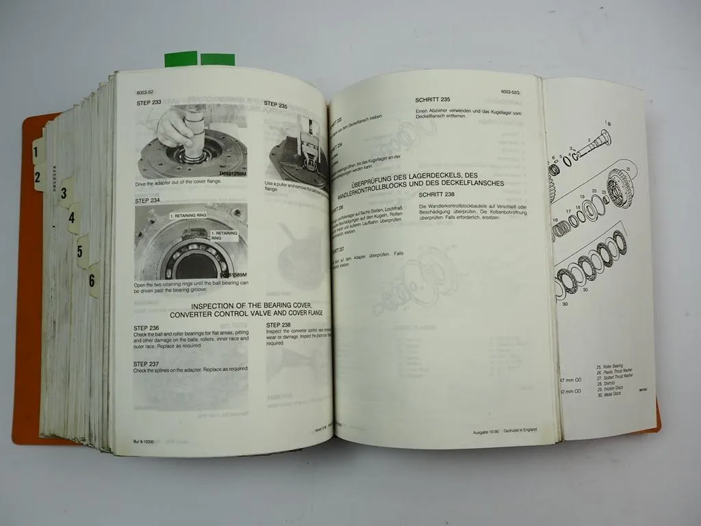 Case 721 Radlader Loader Werkstatthandbuch Service manual 1990