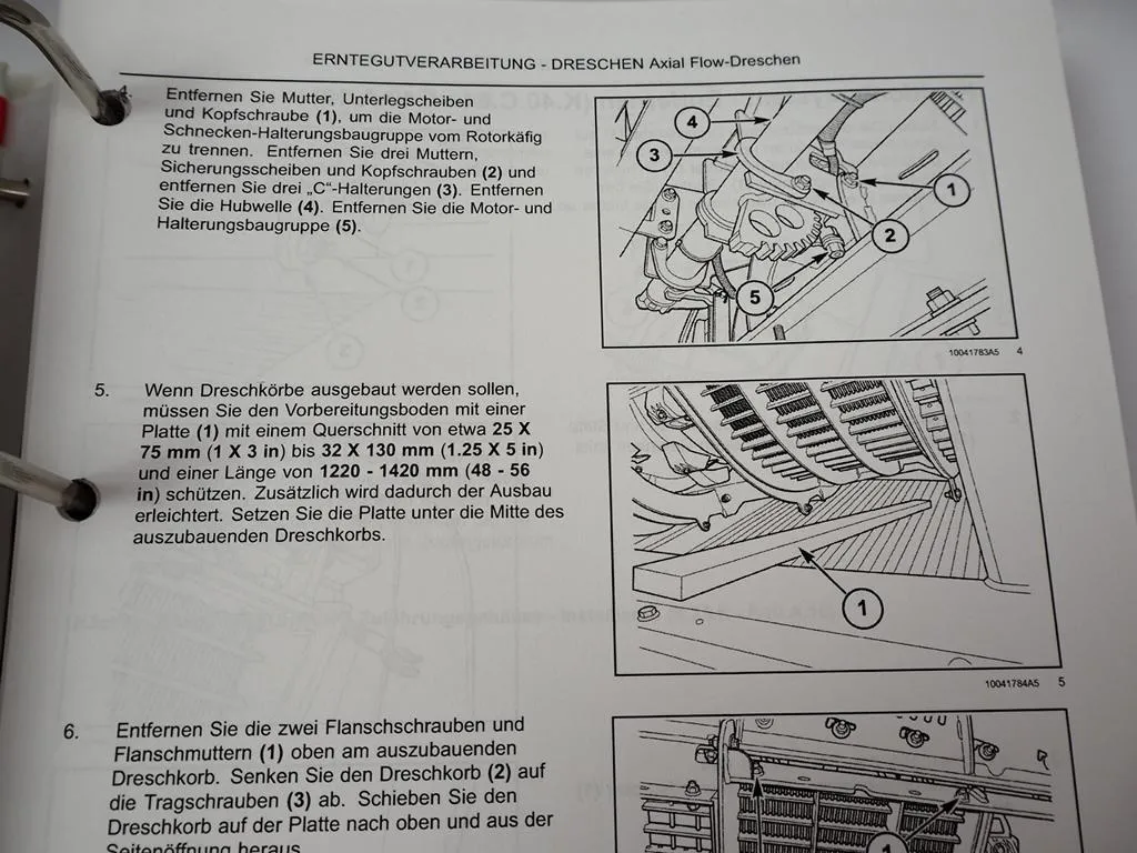 Case AFX 8010 Mähdrescher Reparaturhandbuch Werkstatthandbuch 2005