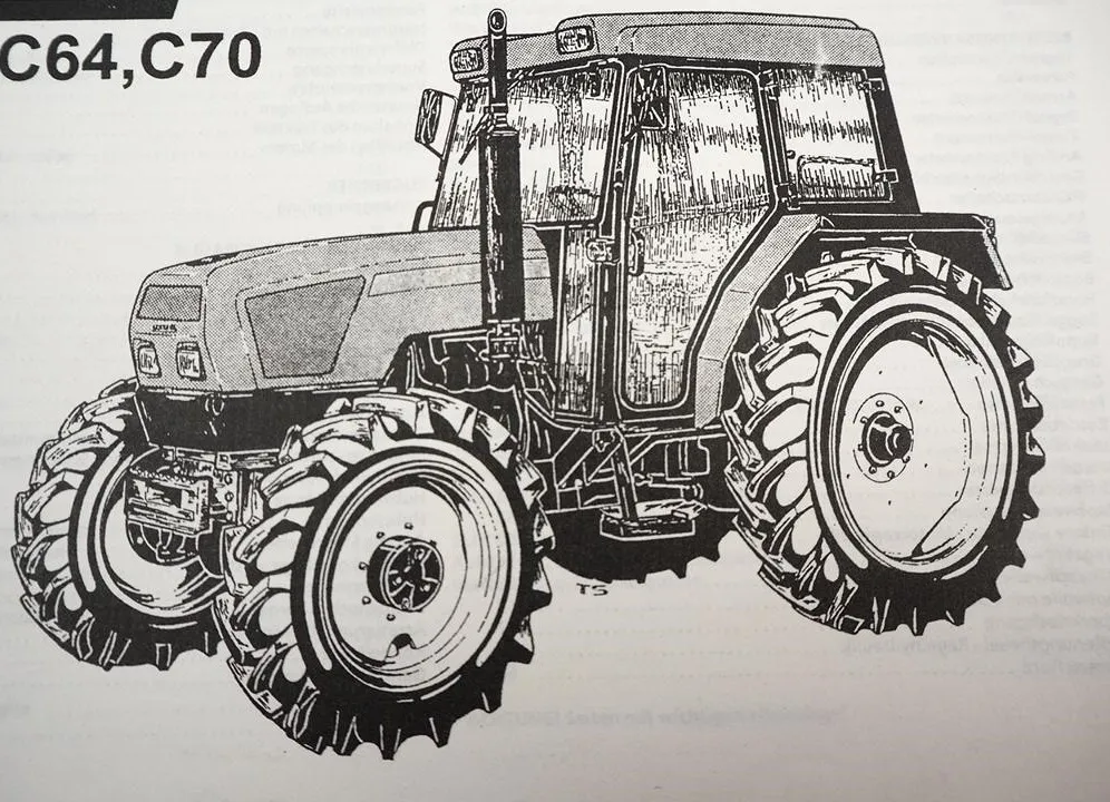 Case C55 C64 C70 Compact Allrad Betriebsanleitung Bedienungsanleitung